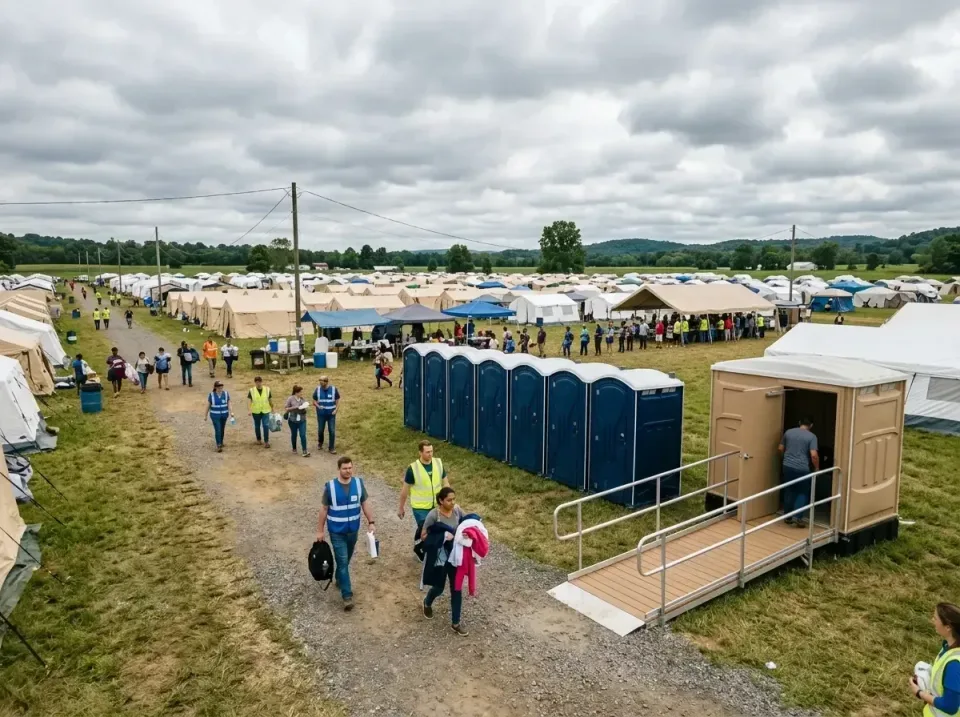 disaster-relief-camp-restrooms-010 — frequently asked questions, Dumpster & Portable Bathrooms Rental in Edgecliff Village,…